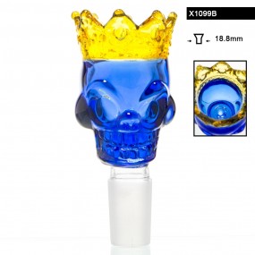 Колпак Skull King Blue 18.8 мм