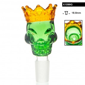 Колпак Skull King Green 18.8 мм