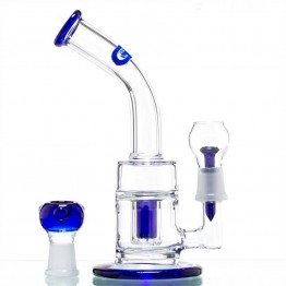 Бонг Saxo Bubbler Blue 22