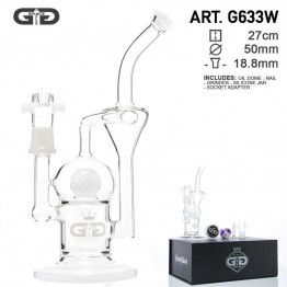 Бонг GG Ball Recycler White 27