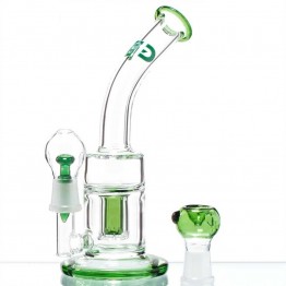 Бонг Saxo Bubbler Green 22