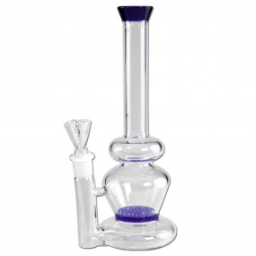 Бонг Bubbler Honeycomb Blue