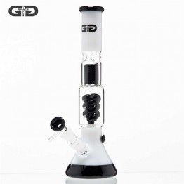 Бонг Black & White Milky Beaker GG