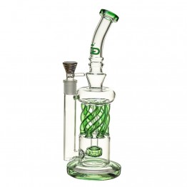 Бонг GG Spinner Bubbler Green 33