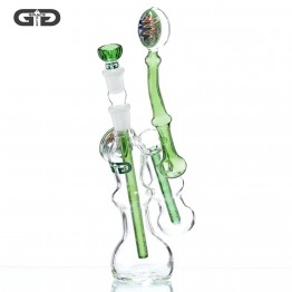 Бонг GG Saxo Bubbler Green